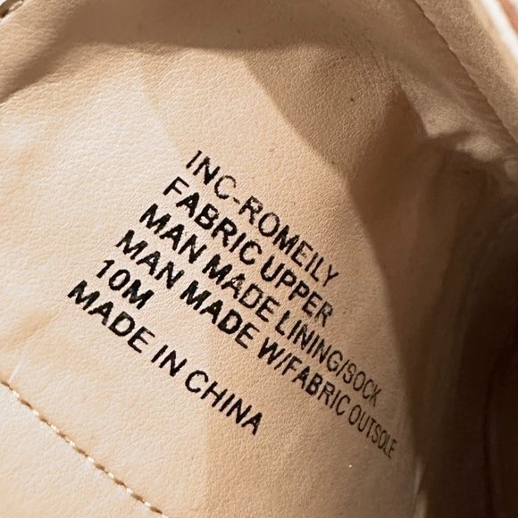 INC Rose Gold/Pink Lace Heels- Satin Fabric-Size 10 - Picture 12 of 13